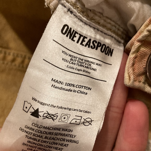 One Teaspoon High Waist Safari Pant size 30 - Picture 8 of 9